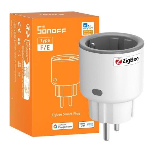 Prise intelligente Sonoff Iplug Zigbee Commande vocale et Statistiques de consommation