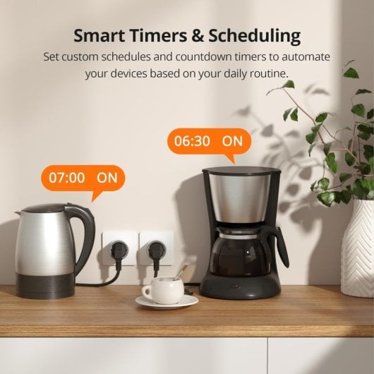 Prise intelligente Sonoff Iplug Zigbee Commande vocale et Statistiques de consommation