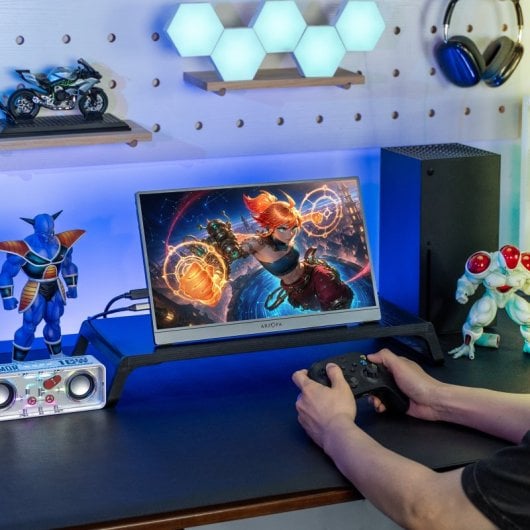 Monitor Arzopa Z1FC 16.1" FullHD 144Hz IPS Portátil HDR10 106 sRGB Altifalantes