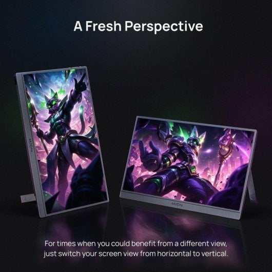 Monitor Arzopa Z1FC 16.1" FullHD 144Hz IPS Portátil HDR10 106 sRGB Altifalantes