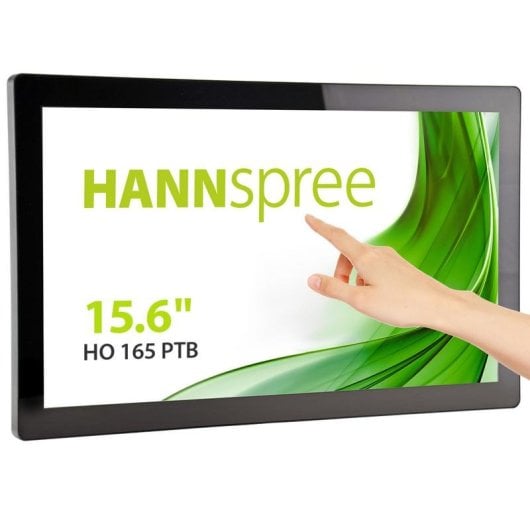 Monitor Hannspree HO165PTB 15,6" FullHD LED Táctil 24/7 Altavoces VESA IP65