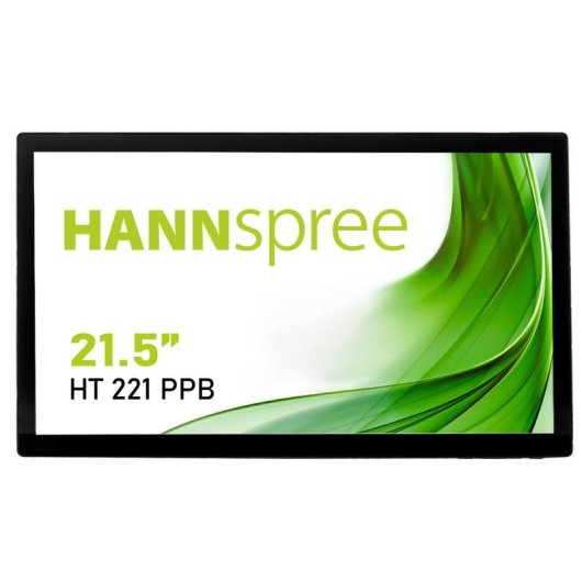Monitor Hannspree HT 221 PPB 21,5" FullHD 60Hz VA Táctil Altavoces VESA
