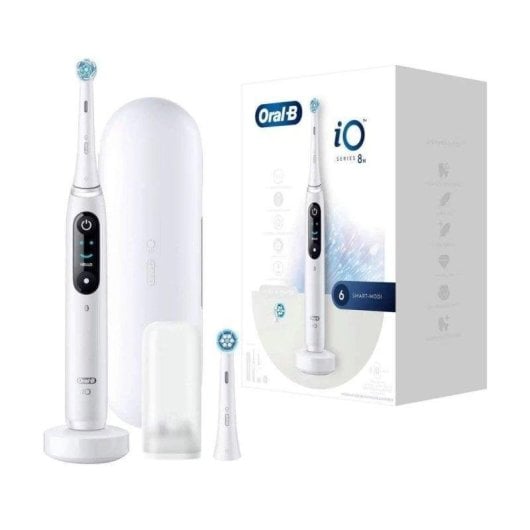 Oszillierende Zahnbürste Oral-B iO Series 8N 6 Modi Drucksensor Timer Reiseetui