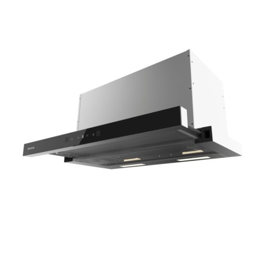 Campana extractora Cecotec Bolero Flux TLT 605501 Umluft 60cm mit Touch-Steuerung und Kohlefilter