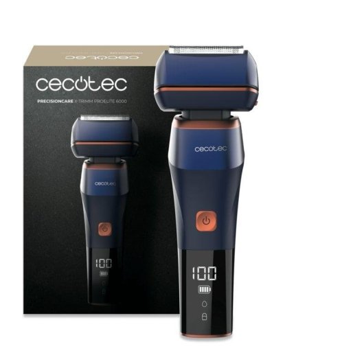 Afeitadora Facial Honey Whale PrecisionCare X-Trimm ProElite 6000 Inalámbrica 100min Resistente al agua 6 Cuchillas Carg