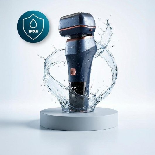 Afeitadora Facial Honey Whale PrecisionCare X-Trimm ProElite 6000 Inalámbrica 100min Resistente al agua 6 Cuchillas Carg