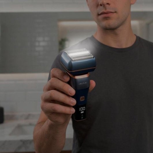 Afeitadora Facial Honey Whale PrecisionCare X-Trimm ProElite 6000 Inalámbrica 100min Resistente al agua 6 Cuchillas Carg