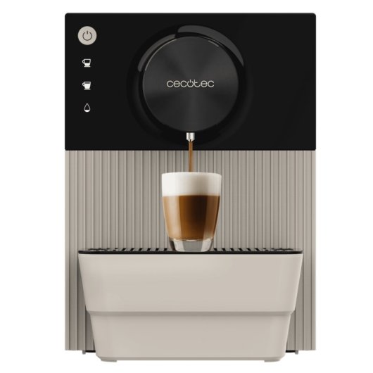 Cafetera Superautomática Cecotec Cremmaet Cube Beige 1,1L 19 Bares molinillo integrado