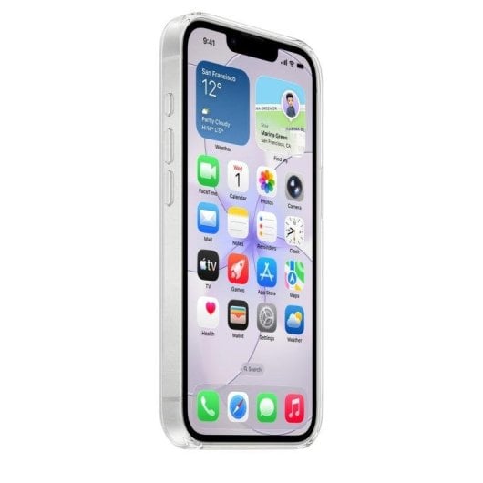 Funda per smartphone Apple MagSafe Trasparente Policarbonato Antigraffio per iPhone 17e