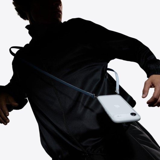 Correa Apple Crossbody Guayaba intenso regolabile PET per iPhone compatibili