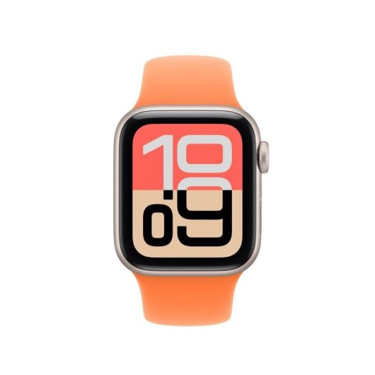 Correa deportiva Apple Watch 40 mm Clementina M/L fluoroelastómero
