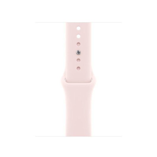 Bracelet sport Apple Watch 42 mm Rose Pâle S/M fluoroélastomère