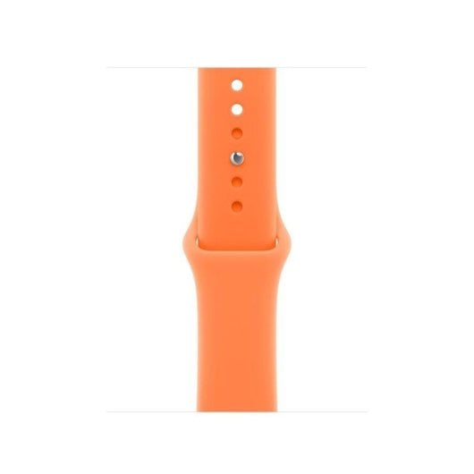 Bracelet sport Apple Watch 42 mm Clementina S/M fluoroélastomère orange
