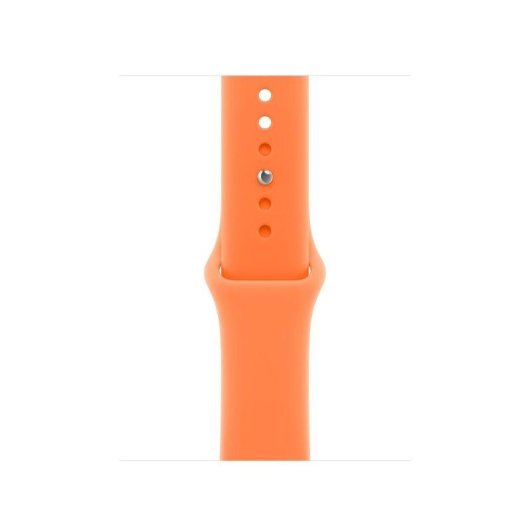 Bracelet sport Apple Watch 42 mm Clementina M/L fluoroélastomère orange