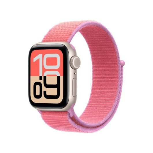 Bracelet Loop Sport Apple 40 mm Guayaba Intenso léger et respirant