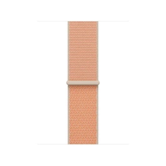 Bracelet Loop Sport Apple Cantaloup 42 mm léger respirant recyclé
