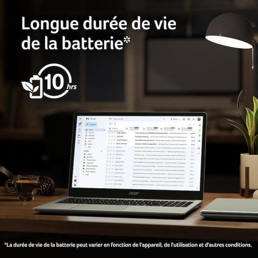 Ordinateur portable Acer Chromebook CB315-4HT-P6DY 15,6'' Intel Pentium Silver 8Go 32Go eMMC UHD Graphics Chrome OS