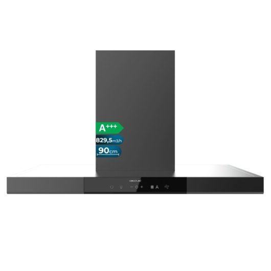 Campana extractora Cecotec Bolero Flux TT 909500 Recirculação 90cm com controlo gestual