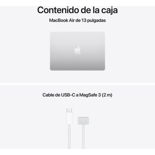 Apple MacBook Air 13" Apple M5 16GB 512GB SSD GPU 10 núcleos macOS Plata