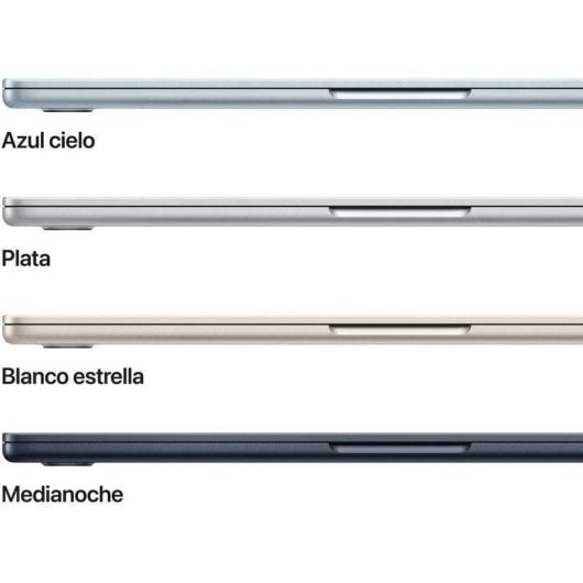 Apple MacBook Air 13" Apple M5 24GB 1TB SSD GPU 10 núcleos macOS Plata