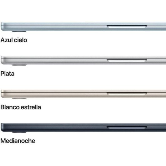 Apple MacBook Air 15,3" Apple M5 16GB GPU 10-Kern 1TB SSD macOS Laptop Liquid Retina