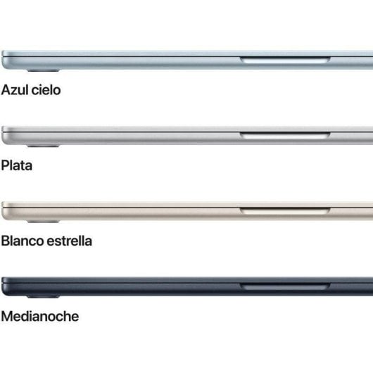 Apple MacBook Air 15,3" Apple M5 16GB 512GB SSD GPU 10 núcleos macOS Azul Cielo