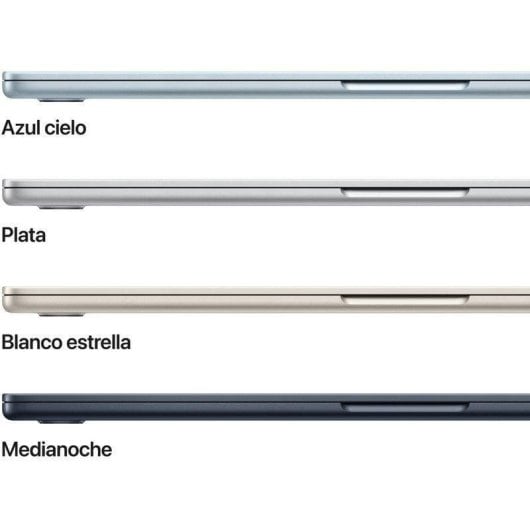 Apple MacBook Air 15,3" Apple M5 16GB 1TB SSD GPU 10 núcleos macOS Azul Cielo