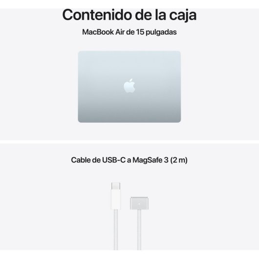 Apple MacBook Air 15,3" Apple M5 24GB 1TB SSD GPU 10 núcleos macOS Azul Cielo