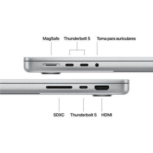 Portatile Apple MacBook Pro 14" Apple M5 Pro 24GB GPU 20 core 2TB SSD macOS Display Liquid Retina