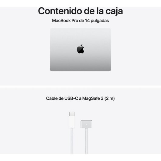 Apple MacBook Pro 14" Apple M5 Pro 15 núcleos 24GB 2TB SSD GPU 16 núcleos macOS Plata