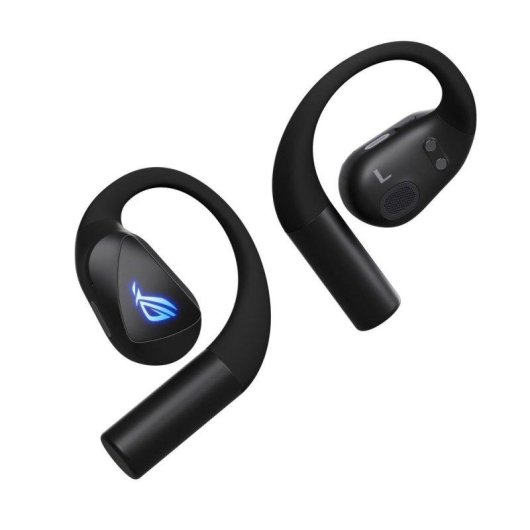 Auriculares Asus ROG Cetra Open Wireless inalámbricos Bluetooth y 2,4 GHz Gaming con Cancelación de Ruido IA Negros