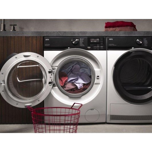 Lavadora AEG LFE6G54H4B Carga Frontal 10,5 kg 1400 rpm A Blanca Autodosificación IA