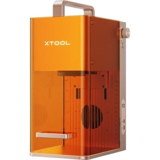 Gravador Laser XTool F2 15W WiFi Câmara 50MP Área 115x115mm Laranja