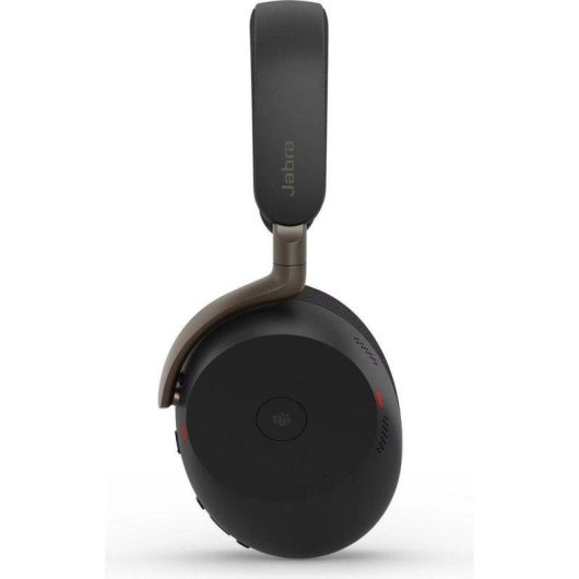 Cuffie Jabra Evolve3 85 wireless Bluetooth con cancellazione rumore, microfono IA, uso professionale, ricarica wireless, nero