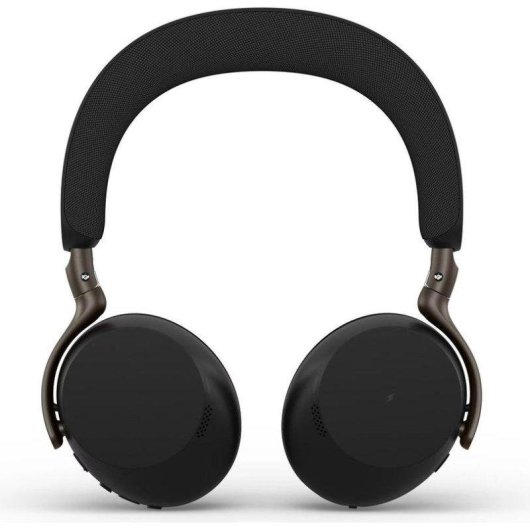 Auriculares inalámbricos Jabra Evolve3 75 Bluetooth con Cancelación de Ruido, negros, Micrófono IA y diseño cómodo