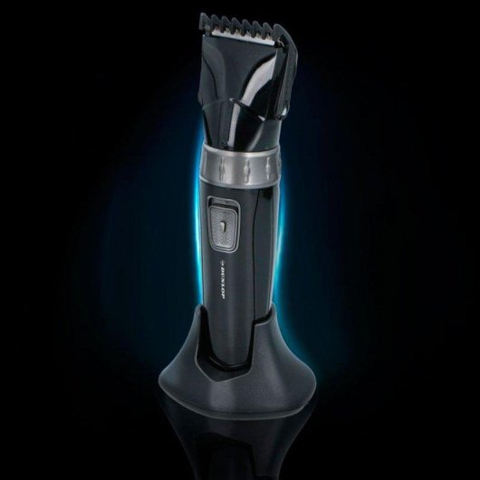 Recortadora de Barba Corporal Dunlop Pro ED-06464 Inalámbrica 45min Seco 2 Peines