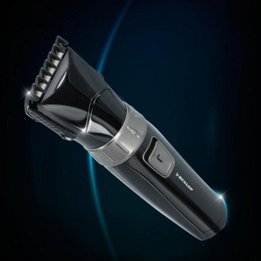 Recortadora de Barba Corporal Dunlop Pro ED-06464 Inalámbrica 45min Seco 2 Peines