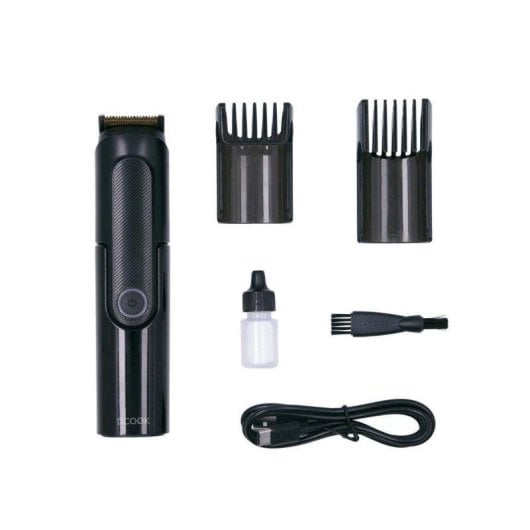 Afeitadora Facial Dcook Gallery Inalámbrica Pantalla LED 2 Peines Ruleta Precisión