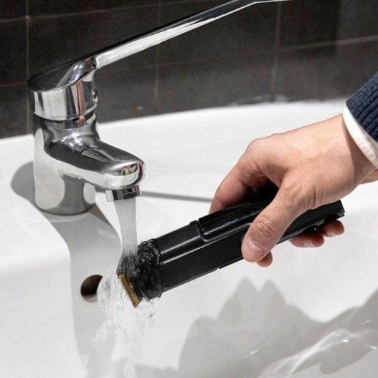 Afeitadora Facial Dcook Gallery Inalámbrica Pantalla LED 2 Peines Ruleta Precisión