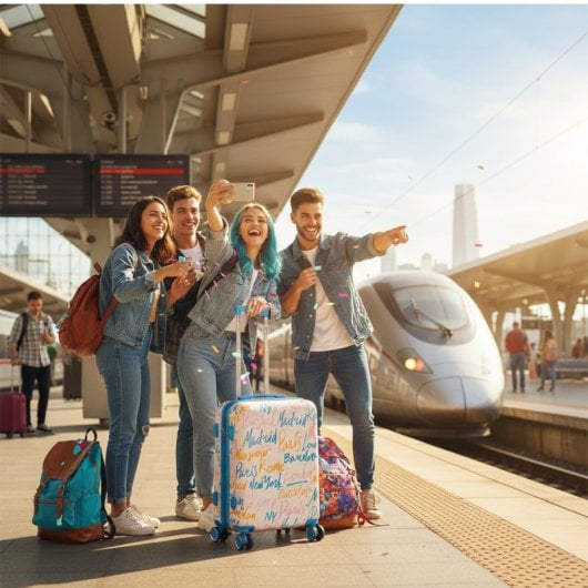 Mala de cabine Benzi BZ5849RS-50, expansível em ABS, tamanho de cabine de 55 cm, 4 rodas duplas, fechadura de combinação de 3 dígitos, cor-de-rosa.