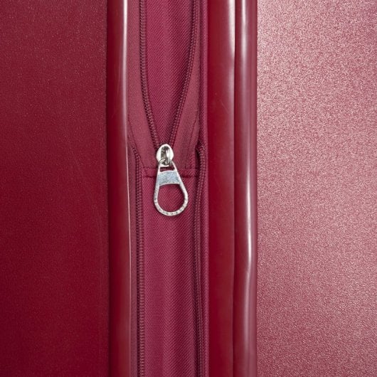 Mala de cabine Benzi Bz5845a-50, expansível, em ABS, tamanho de cabine de 55 cm, 4 rodas duplas, fechadura de combinação de 3 dígitos, azul.