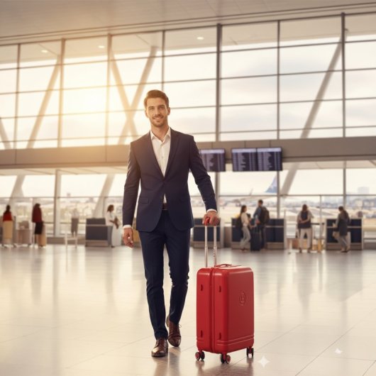 Conjunto de malas Benzi Bz5827r-60/50, composto por 2 malas rígidas expansíveis em ABS e necessaire, tamanho cabine 50cm e médio 60cm, 4 rodas duplas, fechadura de combinação, vermelho.