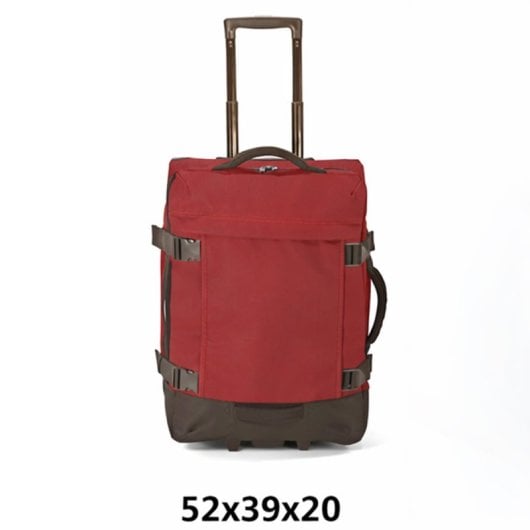 Benzi Bz5850na-50 Maleta De Cabina, Blanda, 2 Ruedas, 50 Cm Cabina, Asa Telescópica, Naranja