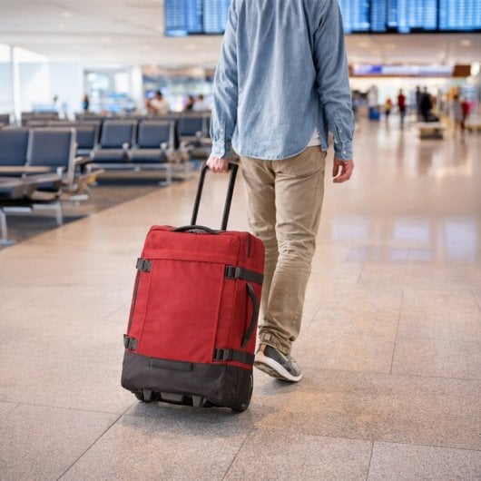 Benzi Bz5850na-50 Maleta De Cabina, Blanda, 2 Ruedas, 50 Cm Cabina, Asa Telescópica, Naranja