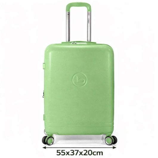 Benzi Bz5827v-50 Maleta De Cabina Extensible Abs, 55 Cm Cabina, 4 Ruedas Dobles, Cerradura De Combinación 3 Dígitos, Ver
