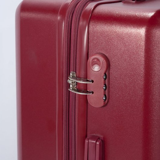 Benzi Bz5845oro Juego De Maletas 3 Piezas Rígidas Extensibles Abs, Cabina 50 Cm Mediana 60 Cm Grande 70 Cm, 4 Ruedas Dob