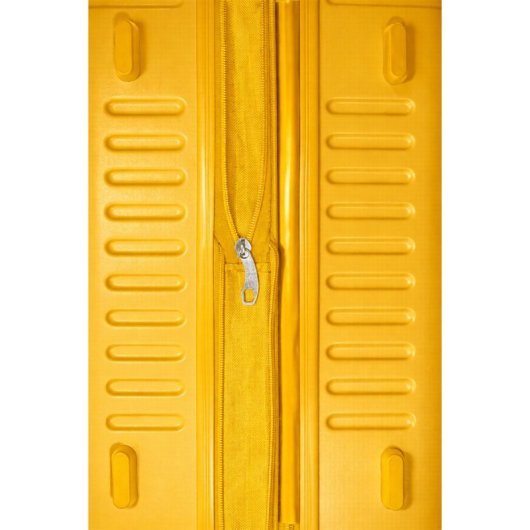 Conjunto de malas Benzi BZ5827G, 3 peças, estrutura rígida expansível em ABS, tamanho de cabine 50cm, médio 60cm, grande 70cm, 4 rodas duplas, fechadura de combinação, cinzento.