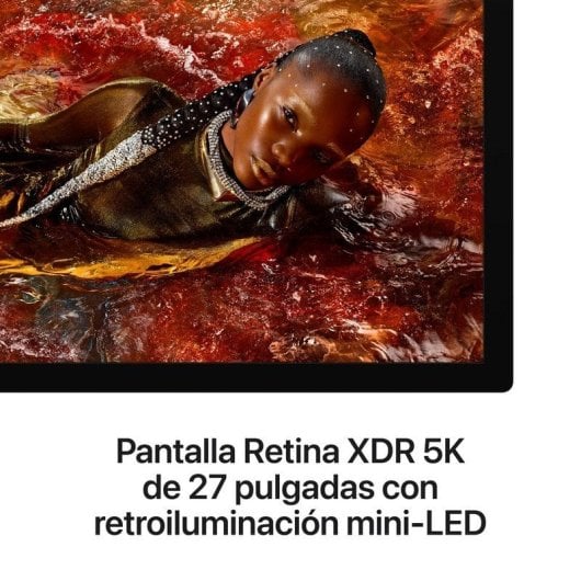 Apple Studio Display XDR 27" 5K Ultra HD 120Hz Mini LED Vidrio Estándar Soporte regulable en inclinación y altura