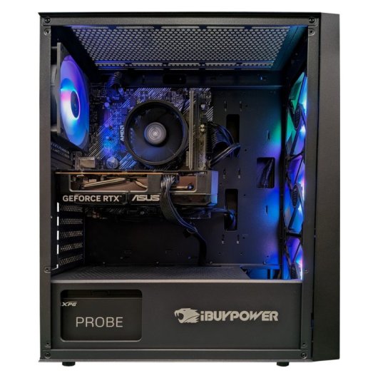 Desktop IBUYPOWER Fighter Warpath Plus AMD Ryzen 5 5500 32GB 1TB SSD RTX 5060 Windows 11