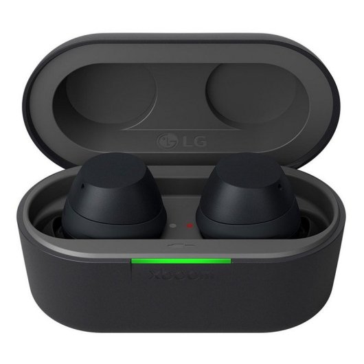 Auriculares LG XBOOM Buds Plus inalámbricos Bluetooth con Cancelación Activa de Ruido, micrófono triple y resistencia IP